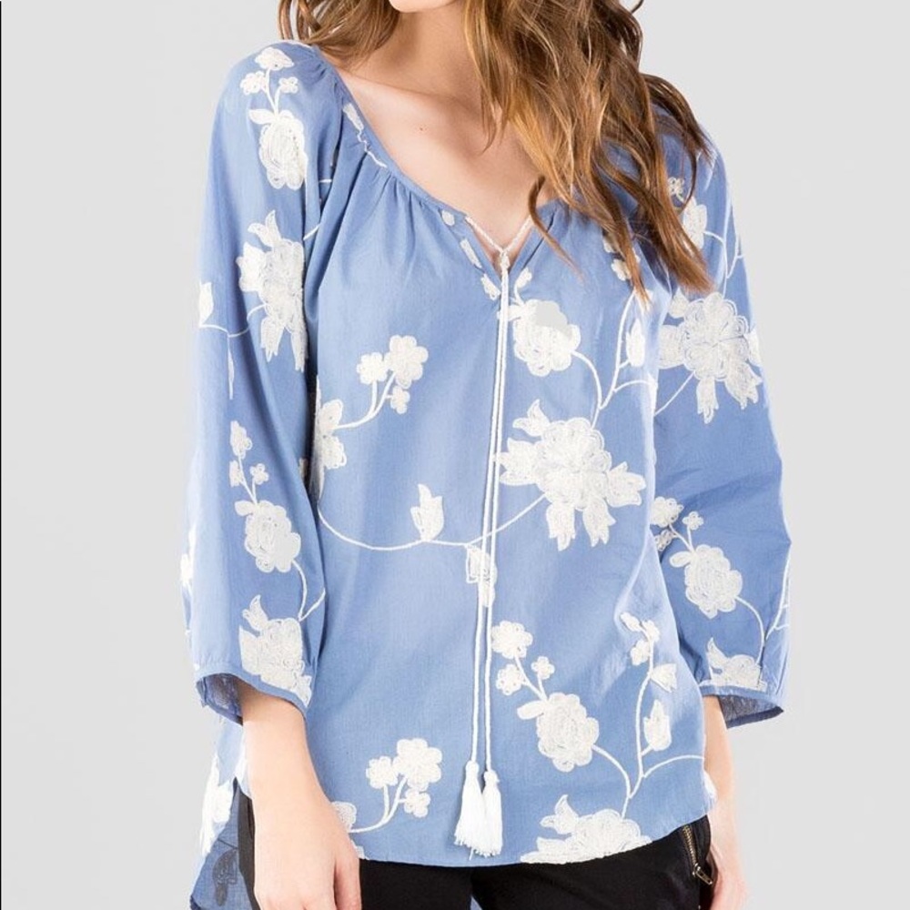 Francesca's Embroidered Top